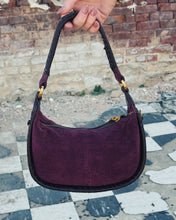 Load image into Gallery viewer, HOBO: MIA CRESCENT SMALL HOBO - DARK CHERRY