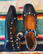 Load image into Gallery viewer, FREE PEOPLE: MYSTIC MARY JANE FLAT - BLACK