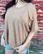Load image into Gallery viewer, FREE PEOPLE: ALL I NEED TEE - TOASTED ALMOND
