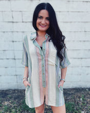Load image into Gallery viewer, FREE PEOPLE: SUMMER HEAT ROMPER - TEA COMBO
