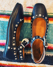 Load image into Gallery viewer, FREE PEOPLE: MYSTIC MARY JANE FLAT - BLACK