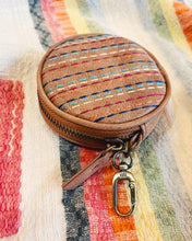 Load image into Gallery viewer, HOBO: SASS ZIPPED POUCH - WHISKEY EMBROIDERED
