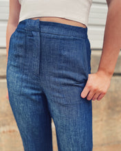 Load image into Gallery viewer, LUCY PARIS: ELLY PANT - DARK BLUE
