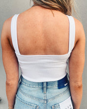 Load image into Gallery viewer, FREE PEOPLE: SOLID RIB BRAMI - WHITE

