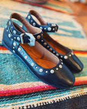 Load image into Gallery viewer, FREE PEOPLE: MYSTIC MARY JANE FLAT - BLACK