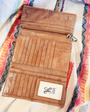 Load image into Gallery viewer, HOBO: KEEN WALLET - WHISKEY EMBROIDERED
