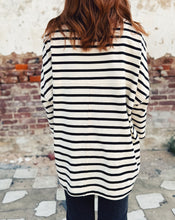 Load image into Gallery viewer, FREE PEOPLE: 2 SENSE LONG SLEEVE - IVORY COMBO