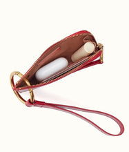 Load image into Gallery viewer, HOBO: JETT CREDIT CARD WRISTLET - VINTAGE RED