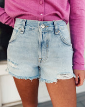 Load image into Gallery viewer, FREE PEOPLE: NOW OR NEVER DENIM SHORT - MOON CHILD
