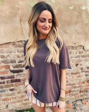 Load image into Gallery viewer, FREE PEOPLE: NINA TEE - MOCHACCINO
