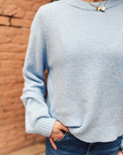 Load image into Gallery viewer, Z SUPPLY COMING UP SWEATER - BLUE LIGHT

