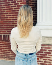 Load image into Gallery viewer, SADIE &amp; SAGE: RONAN CREWNECK TOP - CREAM
