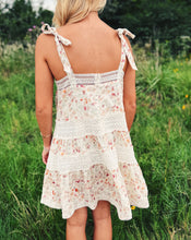 Load image into Gallery viewer, SADIE &amp; SAGE: ROSITA LACE MINI DRESS - CREAM MULTI
