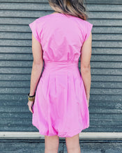 Load image into Gallery viewer, STEVE MADDEN: GALE DRESS - PINK TAFFY

