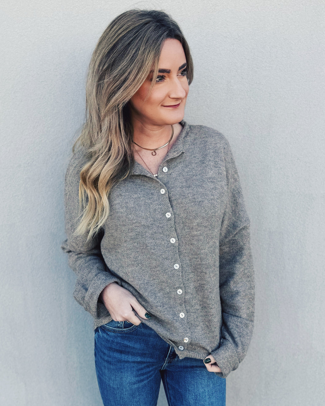 THE PERFECT CARDIGAN - MOCHA