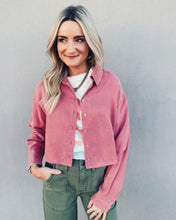 Load image into Gallery viewer, LUCY PARIS: BAKER CARGO TOP - DUSTY ROSE
