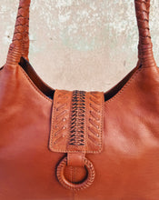Load image into Gallery viewer, HOBO: FOUNDERY SMALL TOTE - KINDLING BROWN
