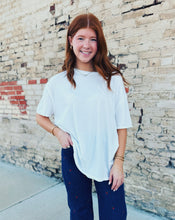 Load image into Gallery viewer, FREE PEOPLE: NINA TEE - IVORY
