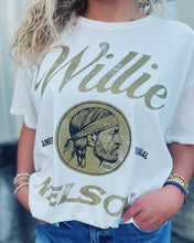 Load image into Gallery viewer, DAYDREAMER: WILLIE NELSON MERCH TEE - AMERICAN ORIGINAL
