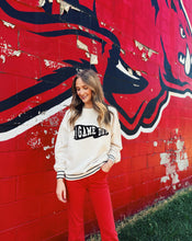 Load image into Gallery viewer, Z SUPPLY: OVERSIZED LET&#39;S GO SWEATSHIRT - VANILLA ICE
