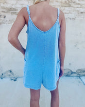Load image into Gallery viewer, Z SUPPLY: GO EASY JERSEY DENIM ROMPER
