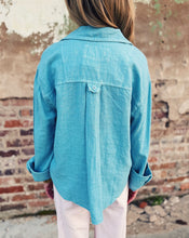 Load image into Gallery viewer, FREE PEOPLE: LAUREL TOP - MILKY BLUE (S)
