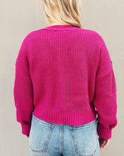 Load image into Gallery viewer, Z SUPPLY: FLEUR CARDIGAN - MAGENTA
