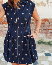 Load image into Gallery viewer, STEVE MADDEN: DYANNE DRESS - NAVY STRIPE
