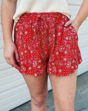 Load image into Gallery viewer, SADIE &amp; SAGE: FIRECRACKER SHORTS RED MULTI
