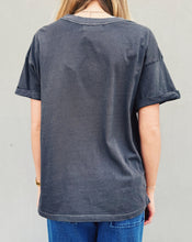 Load image into Gallery viewer, GIRL DANGEROUS: CATS TEE - CHARCOAL
