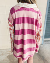 Load image into Gallery viewer, FREE PEOPLE: ASTER STRIPE TEE - FARM COMBO
