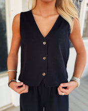 Load image into Gallery viewer, Z SUPPLY: NOELLE JERSEY TANK - BLACK
