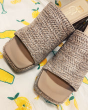 Load image into Gallery viewer, BC FOOTWEAR: WE FOUND LOVE PLATFORM SANDAL - RAFFIA
