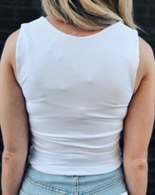 Load image into Gallery viewer, FREE PEOPLE: CLEAN LINES MUSCLE CAMI - WHITE
