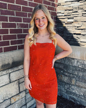 Load image into Gallery viewer, STEVE MADDEN: MAUREENE DRESS - SALSA RED
