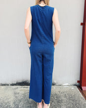 Load image into Gallery viewer, Z SUPPLY: FIONA JERSEY DENIM JUMPSUIT - INDIGO
