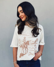 Load image into Gallery viewer, THE LAUNDRY ROOM: GONE COUNTRY OVERSIZED TEE - BONE
