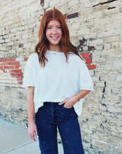 Load image into Gallery viewer, FREE PEOPLE: NINA TEE - IVORY
