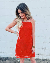 Load image into Gallery viewer, STEVE MADDEN: MAUREENE DRESS - SALSA RED

