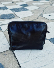 Load image into Gallery viewer, HOBO: BEAUTY COSMETIC POUCH - BLACK
