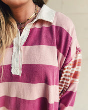 Load image into Gallery viewer, FREE PEOPLE: ASTER STRIPE TEE - FARM COMBO
