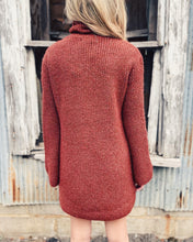 Load image into Gallery viewer, STEVE MADDEN: ABBIE SWEATER DRESS - BAKED APPLE
