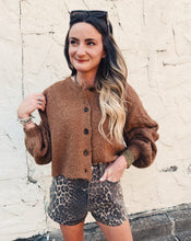 Load image into Gallery viewer, FREE PEOPLE: THISTLE CARDI MACADMIA
