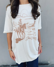 Load image into Gallery viewer, THE LAUNDRY ROOM: GONE COUNTRY OVERSIZED TEE - BONE
