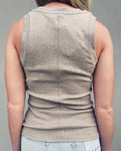 Load image into Gallery viewer, Z SUPPLY: SIRENA RIB TANK - HEATHER TAUPE
