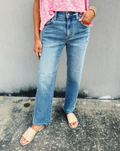 Load image into Gallery viewer, DAZE: REBEL MID RISE ANKLE SLIM STRAIGHT - REAL DEAL
