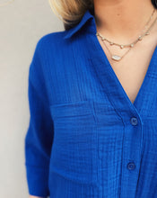 Load image into Gallery viewer, Z SUPPLY: HELENA SHIRT - NAUTICAL (L)
