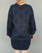 Load image into Gallery viewer, Z SUPPLY: AMINA SWEATER DRESS - CHARCOAL
