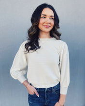 Load image into Gallery viewer, LUCY PARIS: BRITT SWEATER - IVORY
