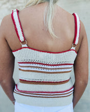 Load image into Gallery viewer, SADIE &amp; SAGE: COPPER CLOUD SWEATER TANK - MULTI
